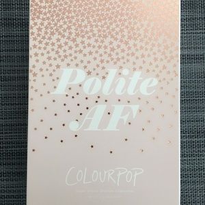 Colourpop Polite AF Super Shock Shadow Collection